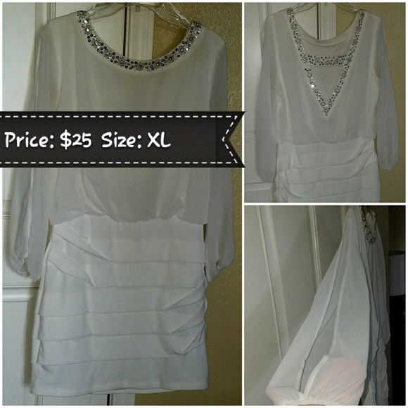 Macy's Dresses & Skirts - Elegant White Dress